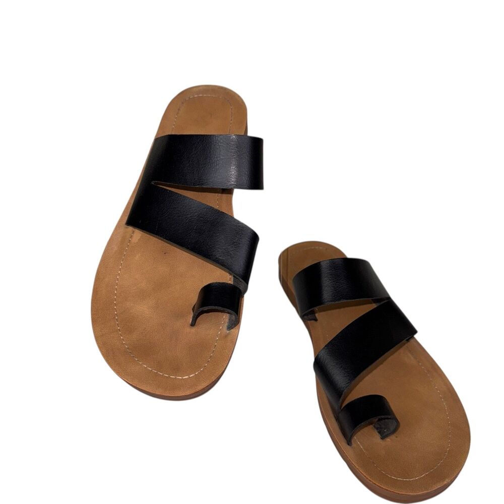 Corkys Just A‎ Fling Women's Sandal 10 - Black